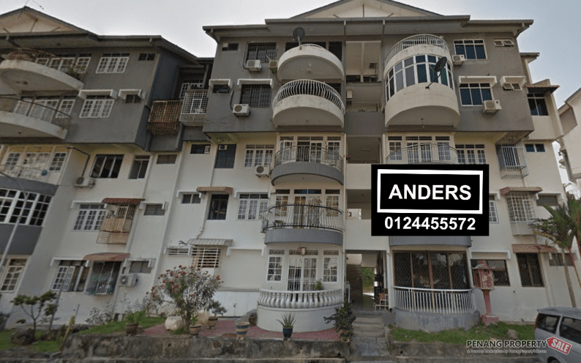 Mutiara Perdana Apartment Lengkok Kelicap Sungai Ara Bayan Lepas Near FIZ FTZ FOR SALE BEST OFFER LOWER FLOOR