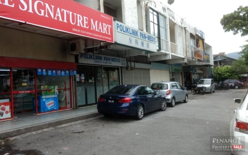Dato Keramat 2-Storey Shop House, Facing Main Road