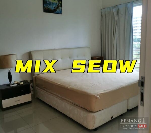 Central Garden Jelutong 2CarPark Furnished&Renovated Good Condition !