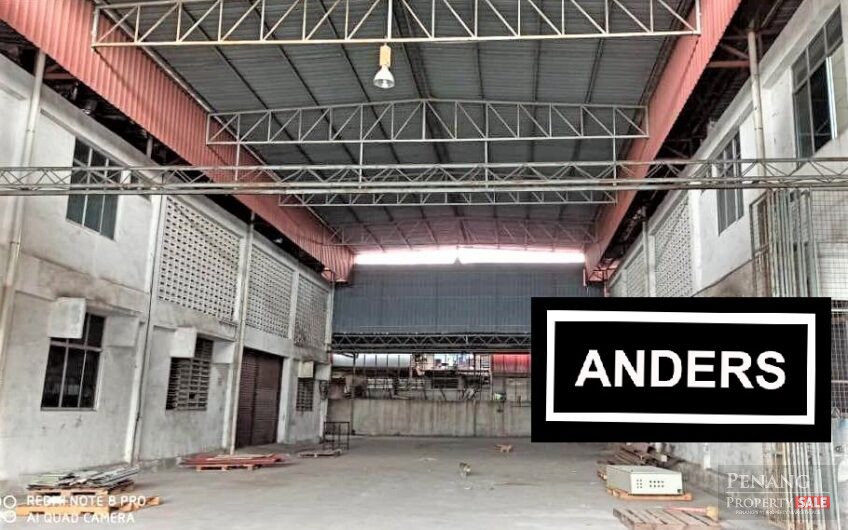 Semi Detach Factory Warehouse Freehold Valdor Batu Kawan 2 Adjoining Units FOR SALE