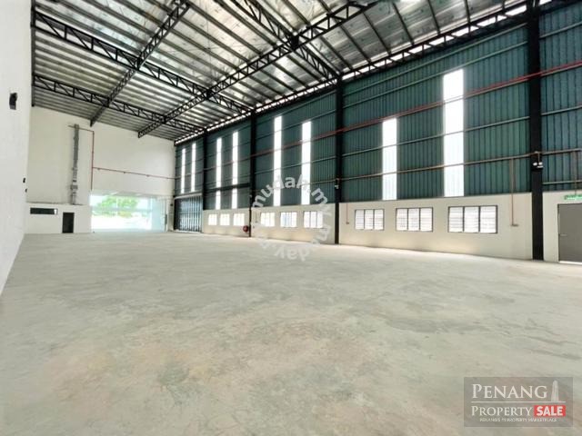 High Ceiling 3sty Detached Factory / Warehouse for Rent Juru