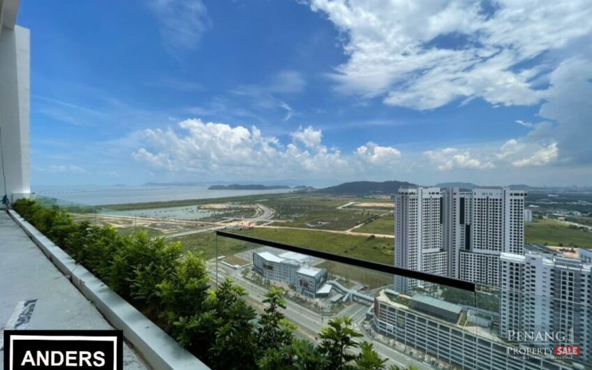 Vertu Resort Condominium Penthouse High Floor Batu Kawan Sea View New FOR SALE