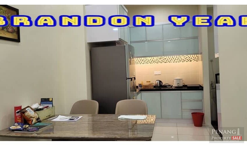 Straits Garden At Jelutong Fully Reno And Partially Furnish For Rent
