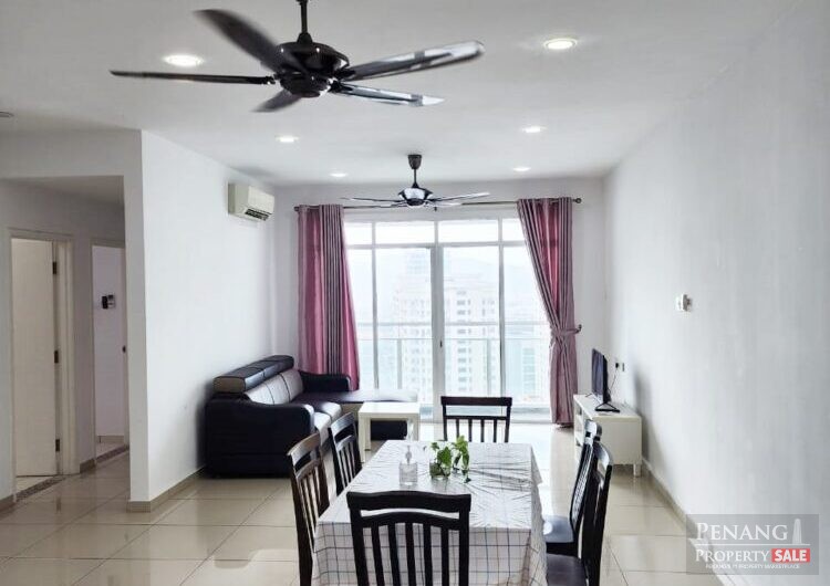 Arena Residence in Bayan Baru 1300sqft Fully Furnished Move in Condition