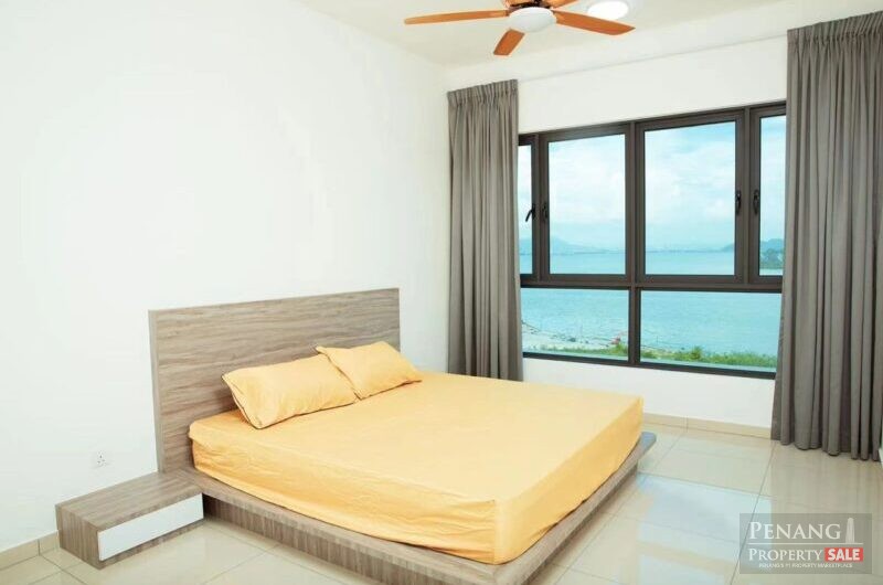 Waterside Residence, Sea View, Fully Furnished, The Light @ Gelugor
