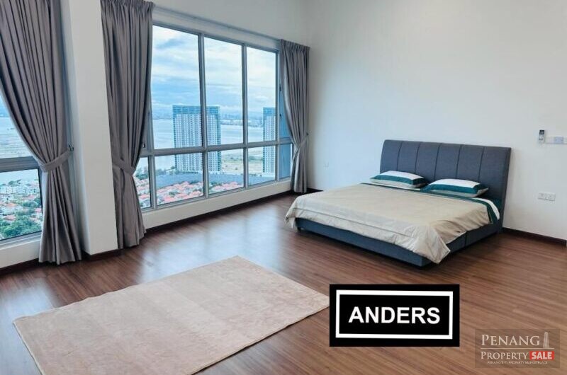 City Residence Furnish Reno Penthouse Tanjong Tokong For Rent High Floor Sea View