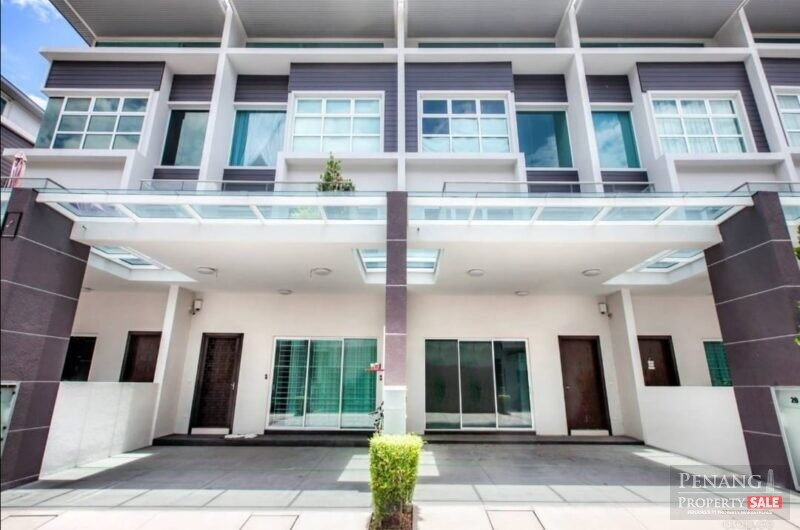 3 Storey Terrace @ Permai Garden, Tanjung Bungah, Gated & Guarded, Quiet Environment