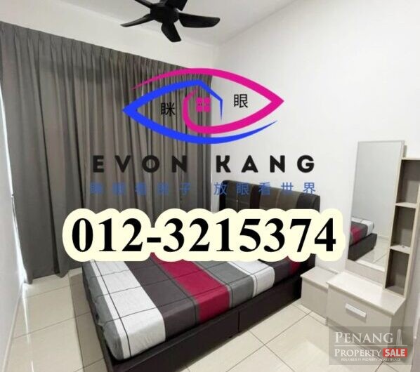 Q1 @ Bayan Lepas 1000SF Fully Furnished Kitchen Renovated Simple Nice