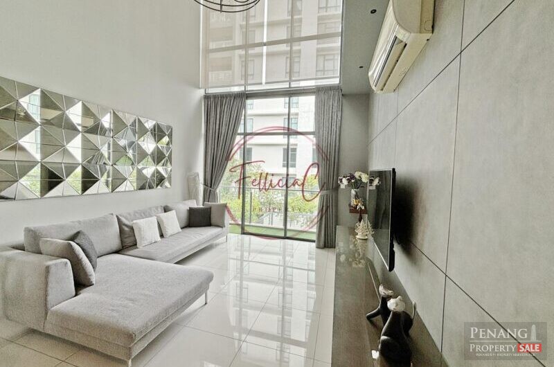 Exquisitely Renovated Duplex Loft at The Address Boutique Condominium in Bukit Jambul For Sale