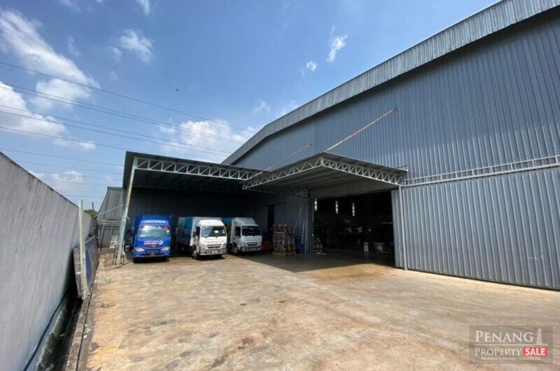 FACTORY SALE 2 STOREY AT PRAI FREE HOLD WAREHOUSE TYPE GOOD CONDITION