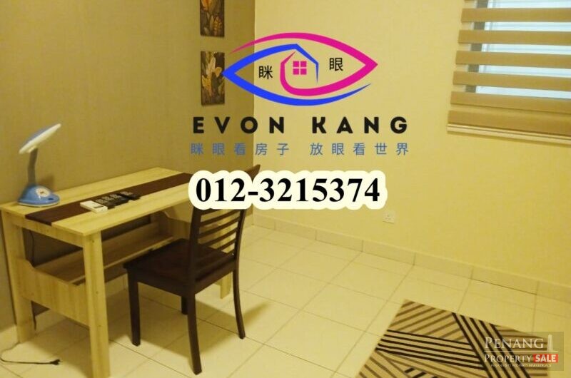 Forestville @ Bayan Lepas 1000SF Fully Furnished Nice Airport View