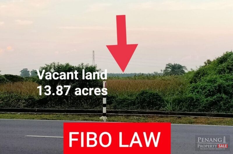 Nibong Tebal land 13.87 acres for sale RM23 psf