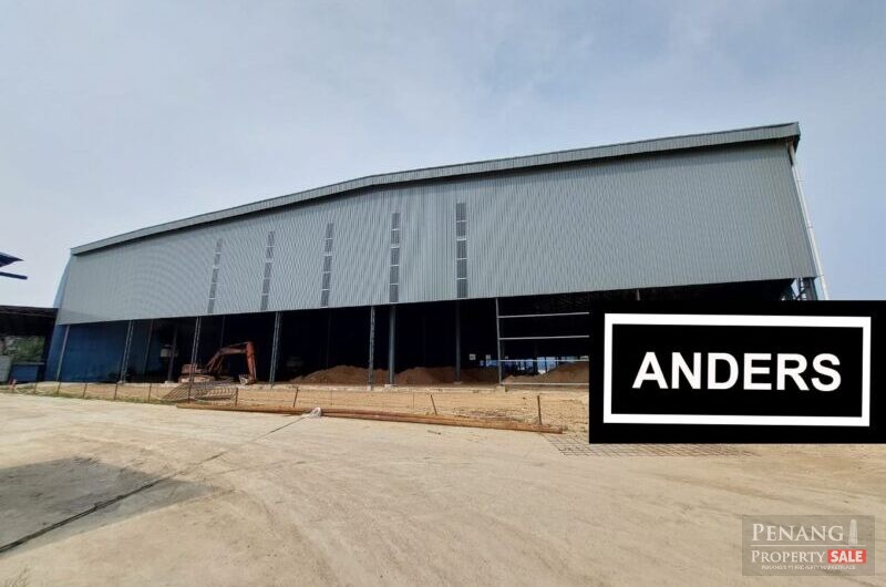 Iks Kawasan Perindustrian Valdor Factory Warehouse Batu Kawan Detach Light Industry For Rent 7.5 Acres