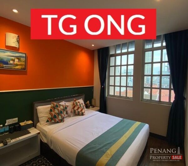 HOTEL SALE 5 STOREY 2 STAR HOTEL AT GEORGETOWN CENTER 24  ROOM FULLY RENOVATED MOVE IN CONDITION