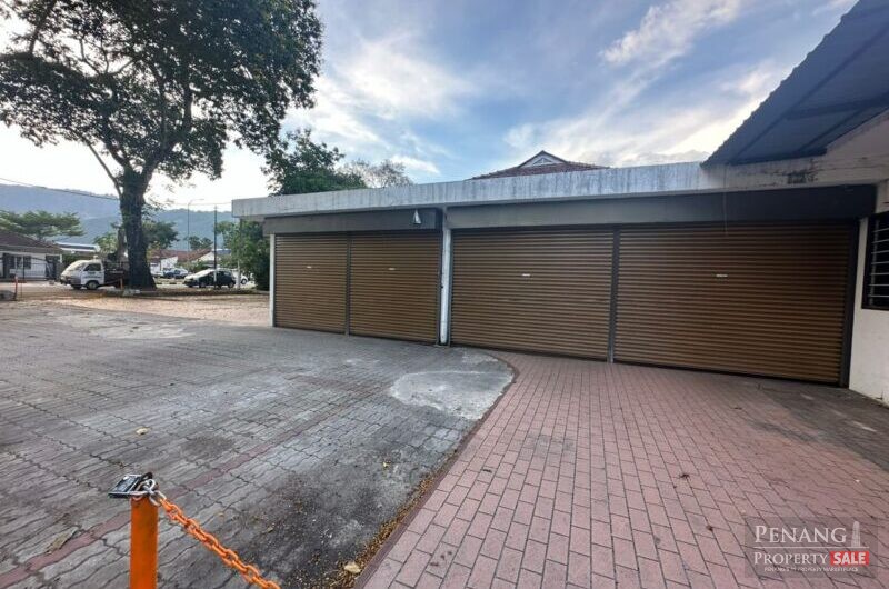 LANDED SALE 1 STOREY COMMERCIAL USE SEMI-D FIRST GRADE TITLE FACING MAIN ROAD