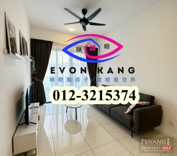 Q2 @ Bayan Lepas 950SF Fully Furnished QB View Wifi Included Renovated