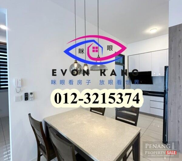 Q2 @ Bayan Lepas 950sf Fully Furnished Kitchen Renovated Queensbay