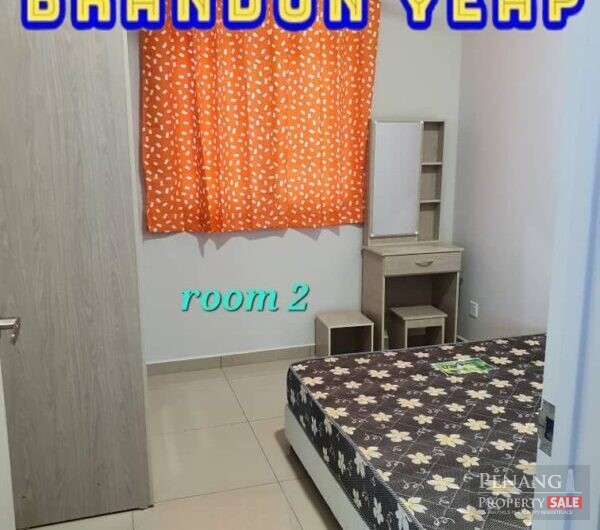 Summerskye Residence At Bayan Lepas With Fully Reno And Furnished For Rent