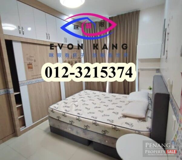 Garden Ville @ Sungai Ara 1115SF Fully Furnished and Kitchen Renovated